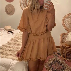 Princess Polly golden dress